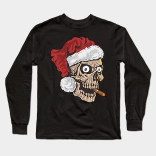 Skull santa Long Sleeve T-Shirt